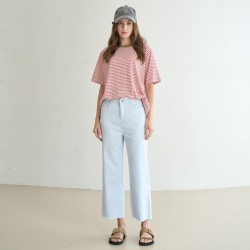 컷오프 와이드 데님