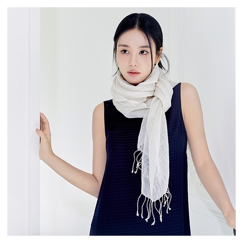25SS 린넨100 스카프
